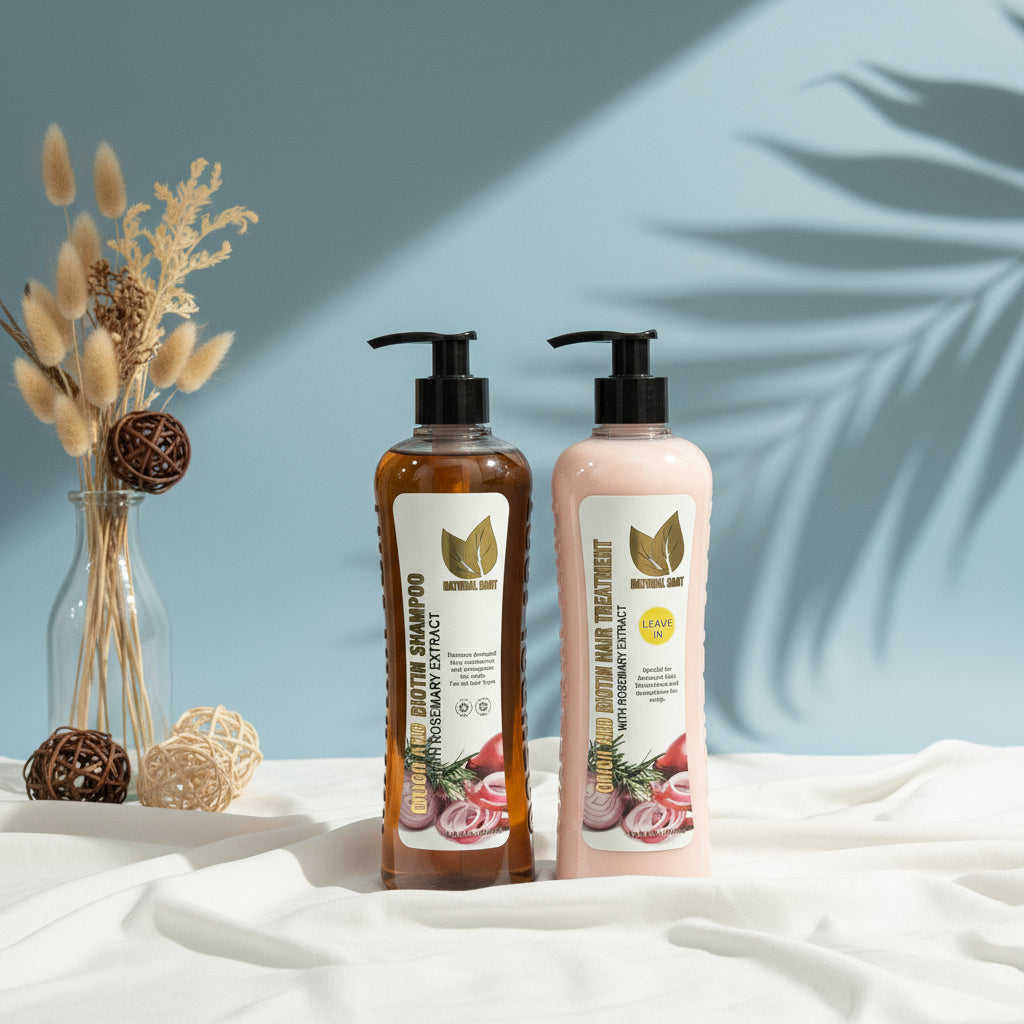 Onion biotin shampoo